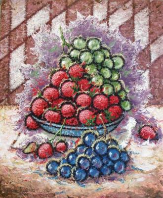Sizonenko Iouri Vladimirovich. Still life with strawberries