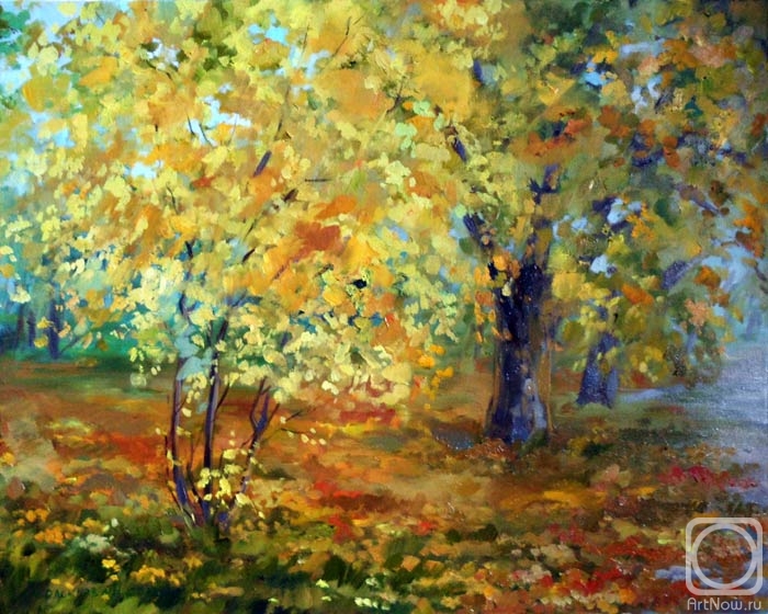 Gerasimova Natalia. Yellow autumn in the park