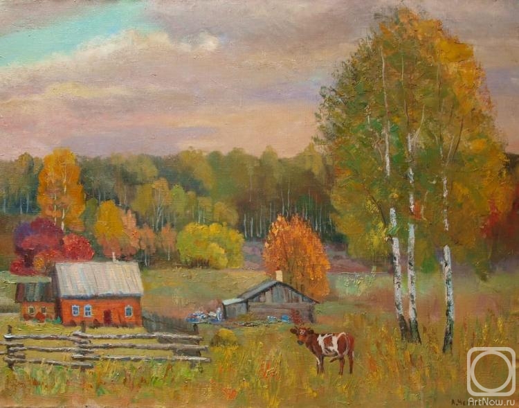 Chernyy Alexandr. Autumn. Kamenka Village