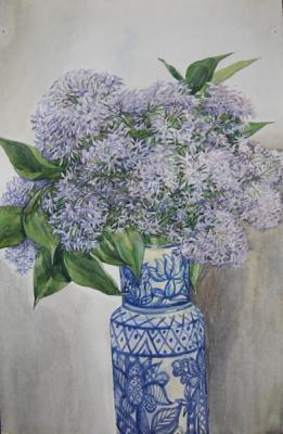 Rakutov Sergey Eduardovich. Bouquet of lilacs