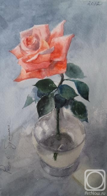 Samodurova Natalia. Rose in a bottle