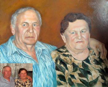 Family portrait. Gerasimova Natalia