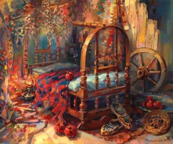 Cradle and a lamp (  ). Khachatryan Meruzhan