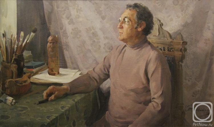 Kovinin Valery. Portrait of the artist Shchupak
