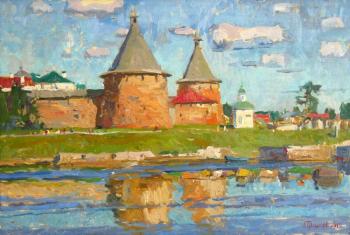 Towers of Solovetsky Monastery
