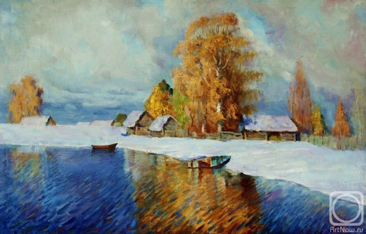 Sochnev Yury. Snow fell
