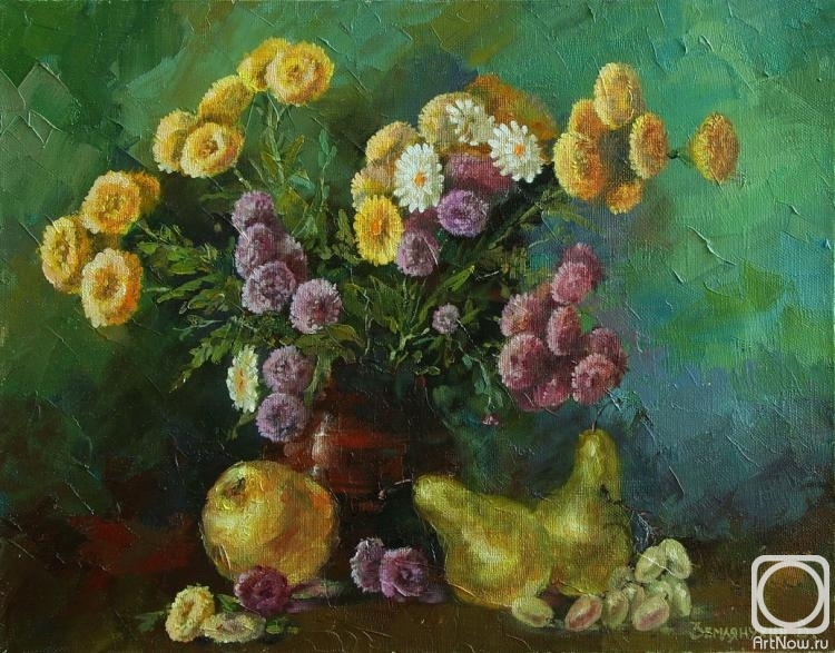 Zerrt Vadim. Bouquet of flowers with fruits