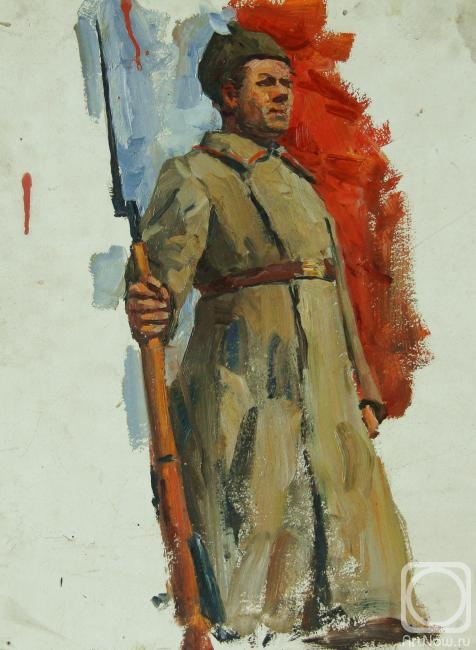 Gremitskikh Vladimir. The Red Army soldier