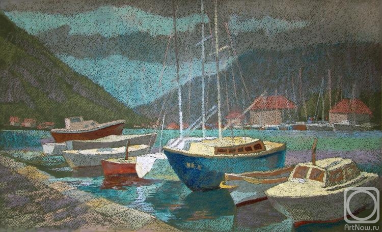Volfson Pavel. In the Bay of Kotor