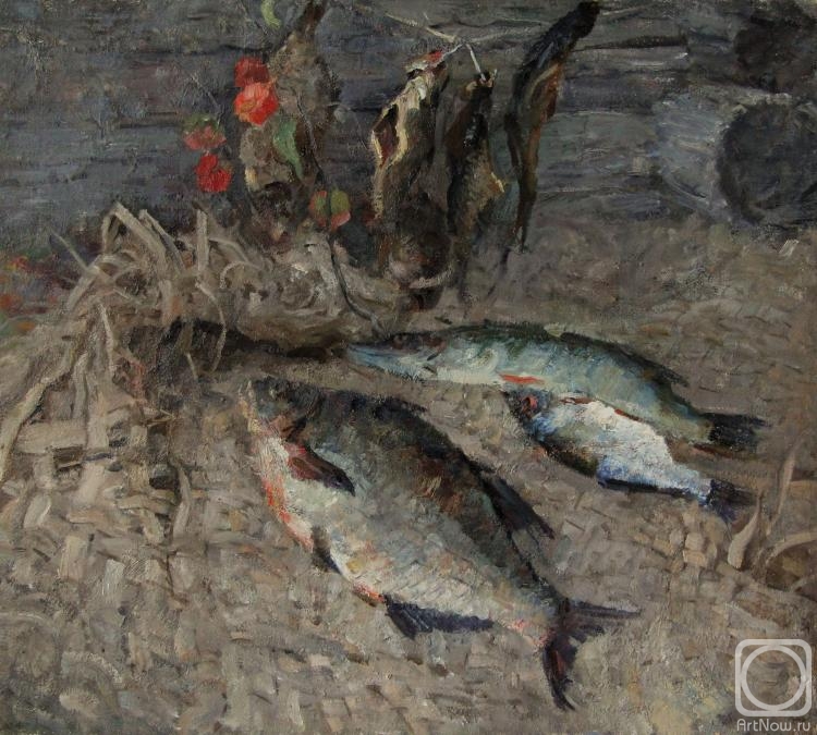 Sochnev Yury. Still life with fish