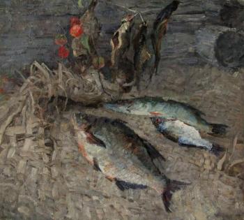 Still life with fish. Sochnev Yury