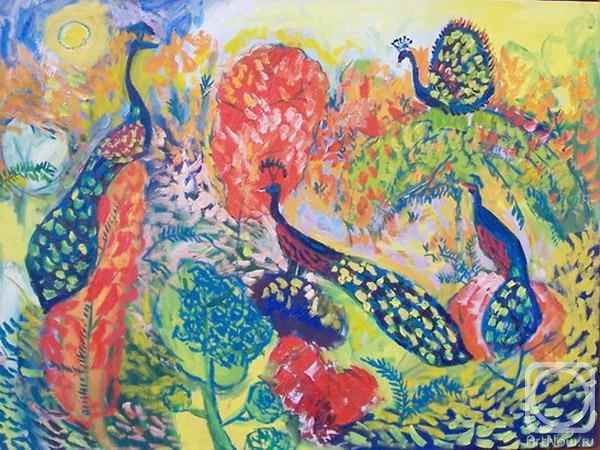 Manjulali Marina. Peacock Dance