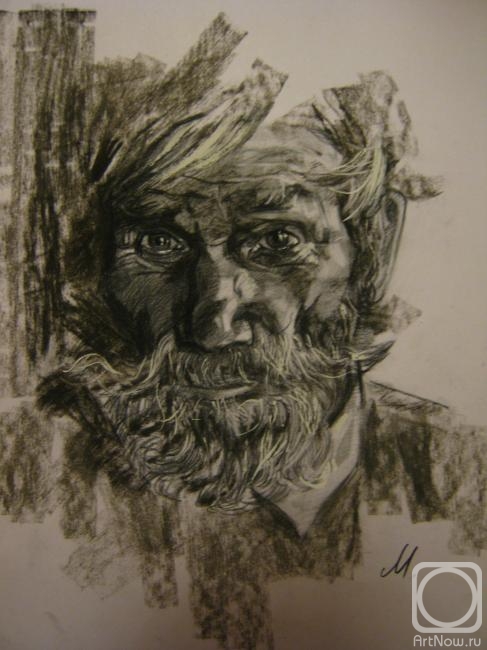 Simakova Maria. Portrait of an Old Man
