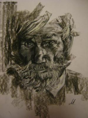 Portrait of an Old Man. Simakova Maria