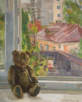 Teddy with blue eyes (). Kharchenko Victoria