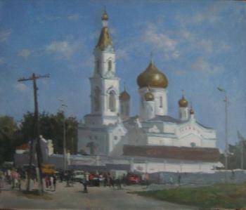 Church in the village of Moskovskoe. Saprunov Sergey