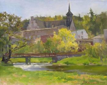 Bridge near the church (). Kharchenko Victoria