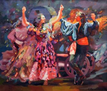 Gipsy dance. Berezina Elena