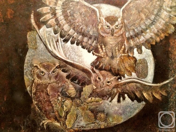 Golubeva Marianna. Owls
