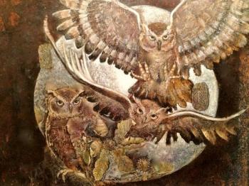 Owls. Golubeva Marianna