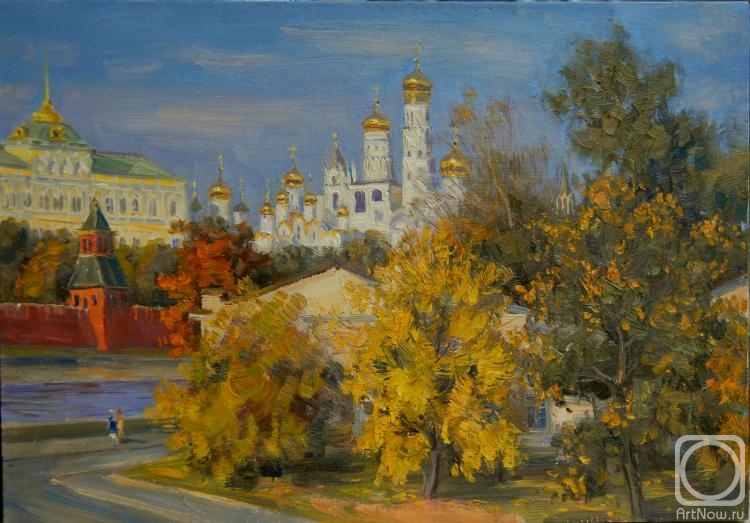 Nesterov Vasiliy. Golden Autumn in Moscow