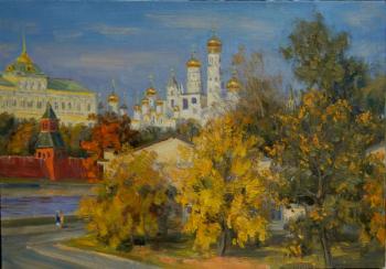 Golden Autumn in Moscow. Nesterov Vasiliy
