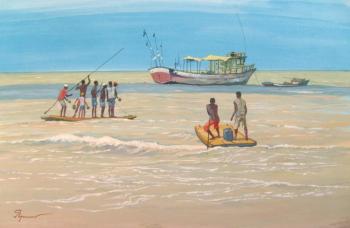 Fortaleza's fishermen (See Landscape). Yarovoy Sergey