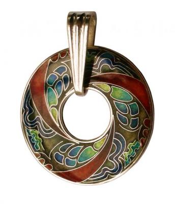 Round pendant. Megrelishvili Irakli