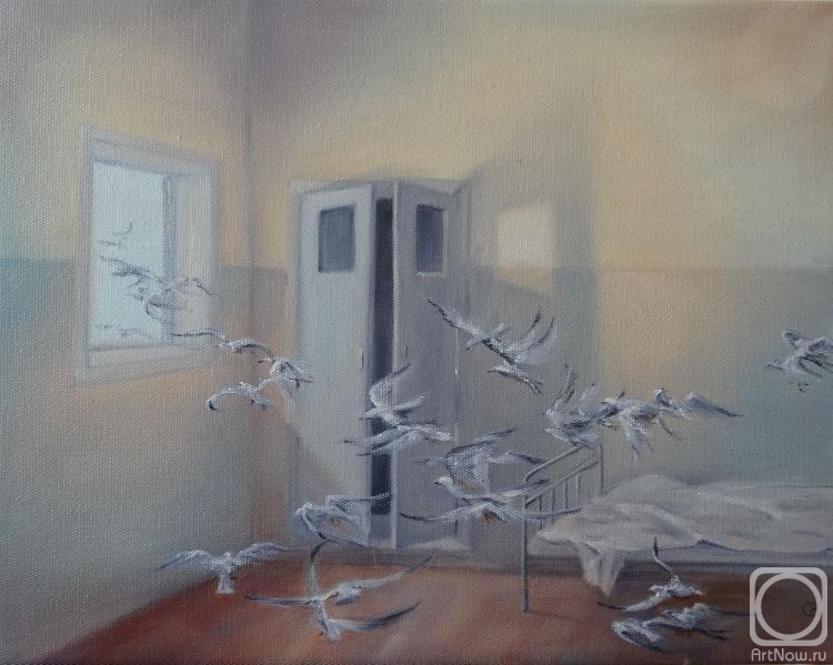 Razumova Svetlana. seagulls in the room-2