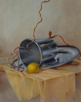 still life with lemon (A Lemon). Razumova Svetlana