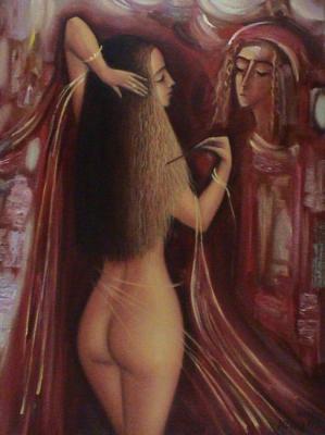 In Front of the Mirror (Eternal Femininity series). Ivanov Victor