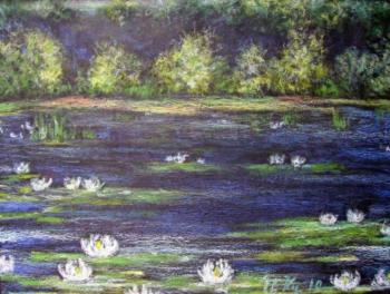 Water lilies. Kyrskov Svjatoslav