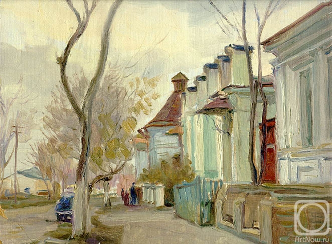 Petrov Vladimir. "Tashkent. Gogol street"