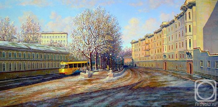 Panin Sergey. Jauzsky parkway. Tram