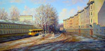 Jauzsky parkway. Tram. Panin Sergey