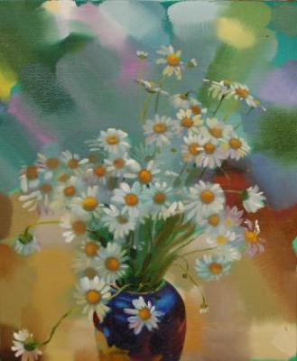 Oxe-eye daisy. Samoylenko Nikolay