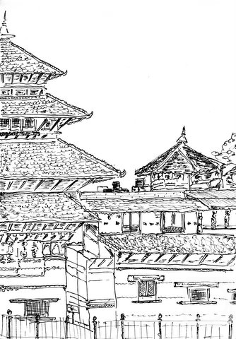 �������. ������� �������. �� Darbar Square � ��������