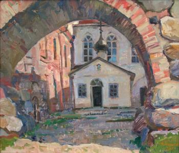 In the Solovetsky Monastery (Church of St. Herman). Pleshkov Aleksey