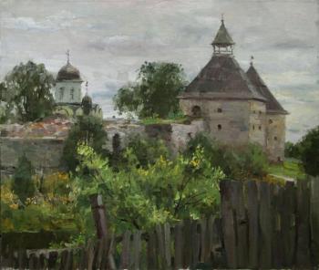 Staraya Ladoga fortress. Gate tower