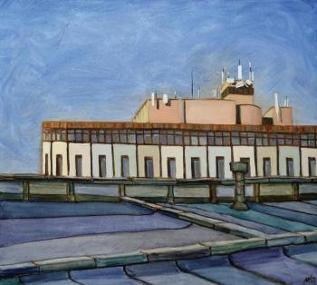 Office building roof