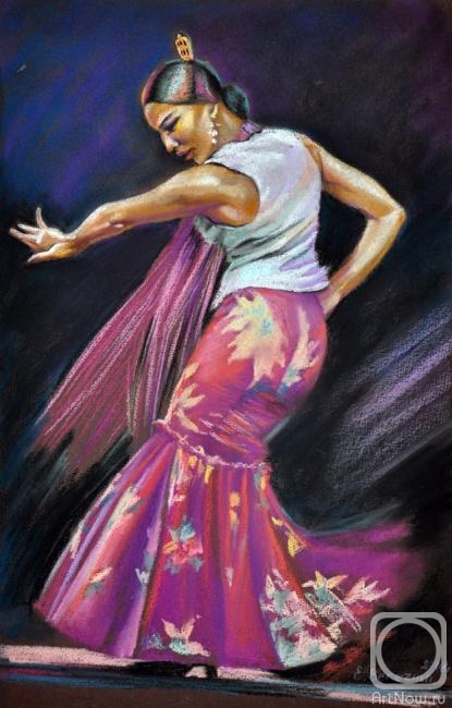 Berezina Elena. Flamenco