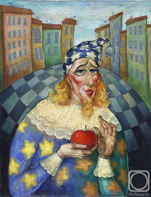 Podgaevskaya Marina. Blue clown