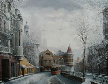Starodubov Alexander Viktorovich. Yauza Gate in winter