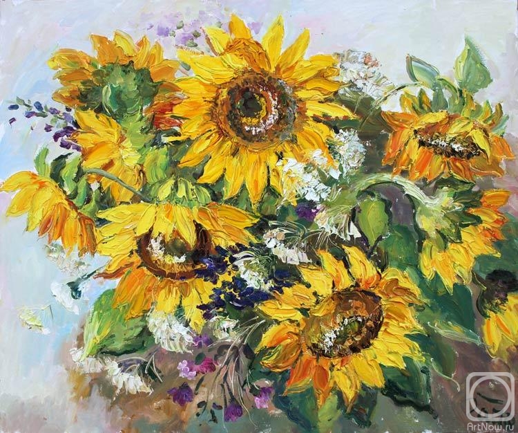 Gaifullina Elena. Sunflower
