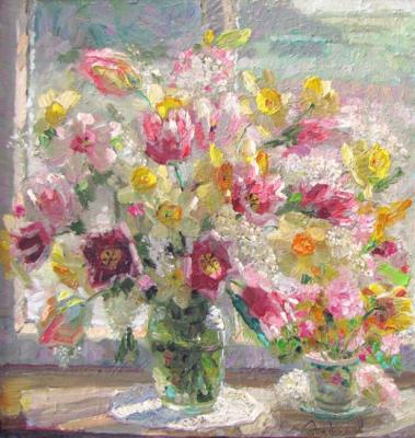 Bouquet of tulips. Zundalev Viktor