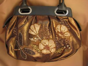 Bag" Flowers in a chocolate"