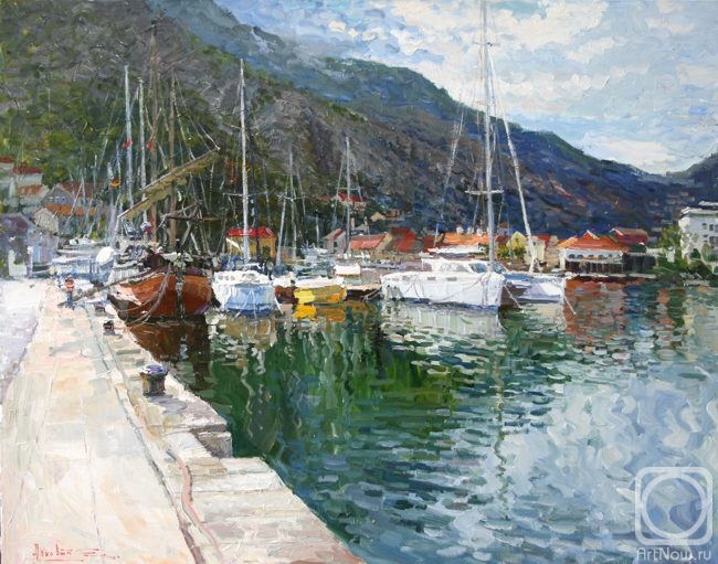 Lyakhovich Sergey. LS7 Port in Kotor. Montenegro