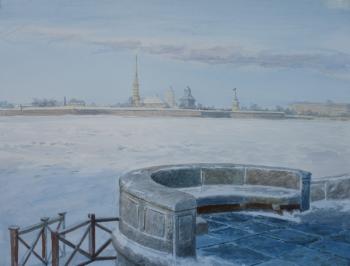 St. Petersburg. View of the Peter and Paul Fortress