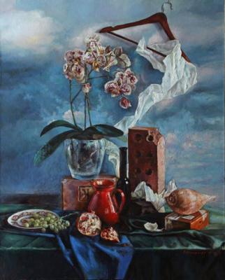 Painting Still Life with hanger. Podgaevskaya Marina
