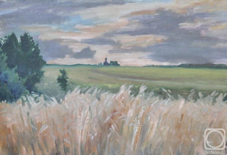 Klenov Valeriy. The edge of the wheat field